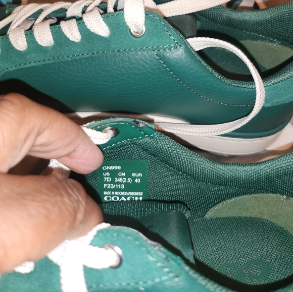 Two pairs of men's Coach Sneakers - Picture 2 of 3